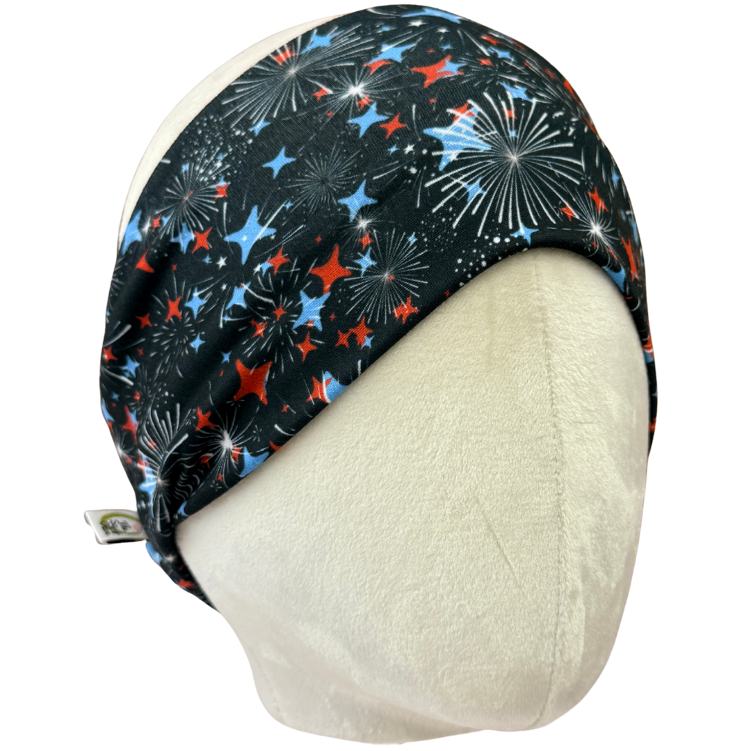 Fireworks Stretch Headband