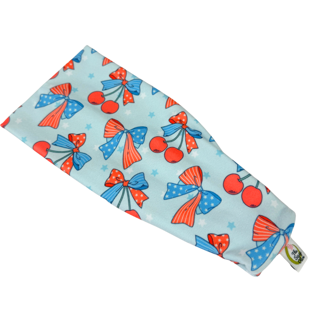 Stars & Cherries Stretch Headband