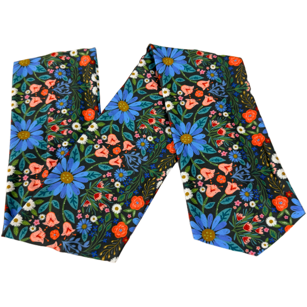 Folksy Floral Wrap Headband