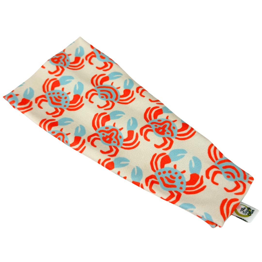 Patriotic Coastline Crab Stretch Headband