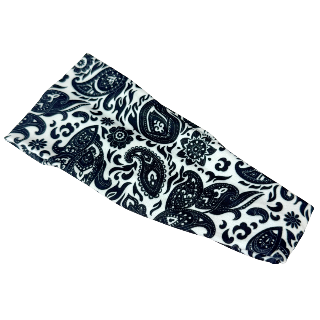 Inkwell Paisley Stretch Headband