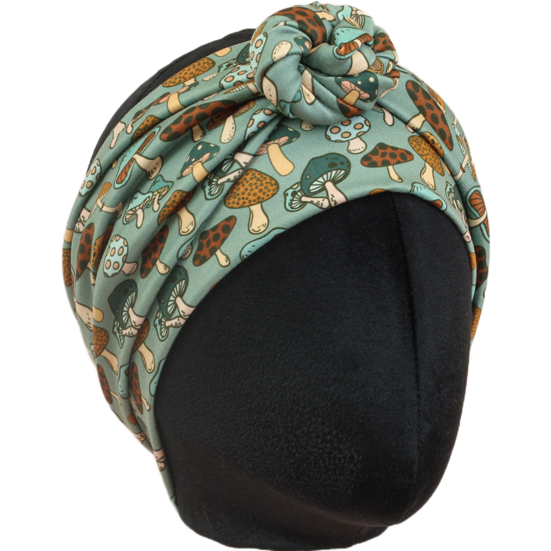 Cutie Mushrooms Wrap Headband