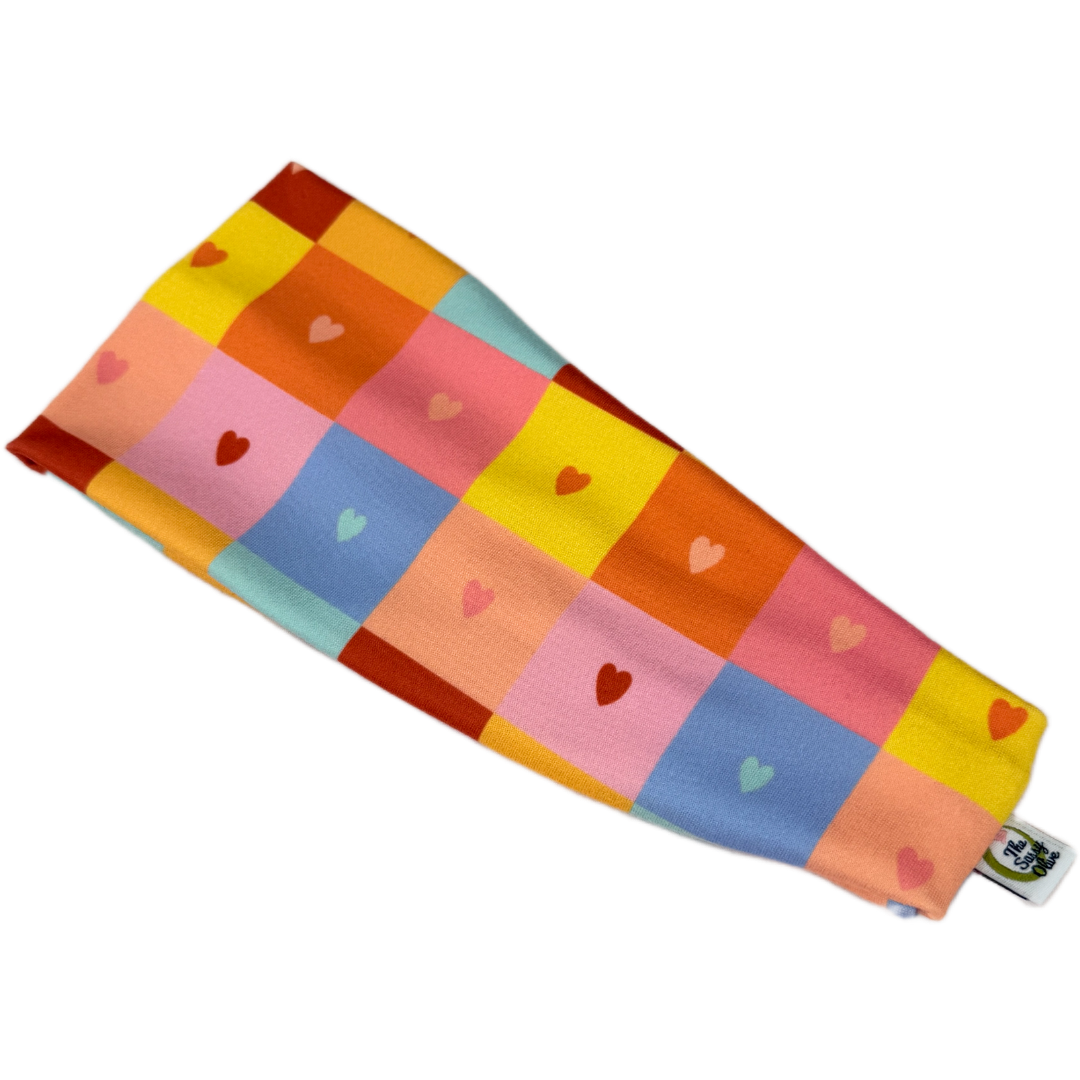 Checker Love Stretch Headband