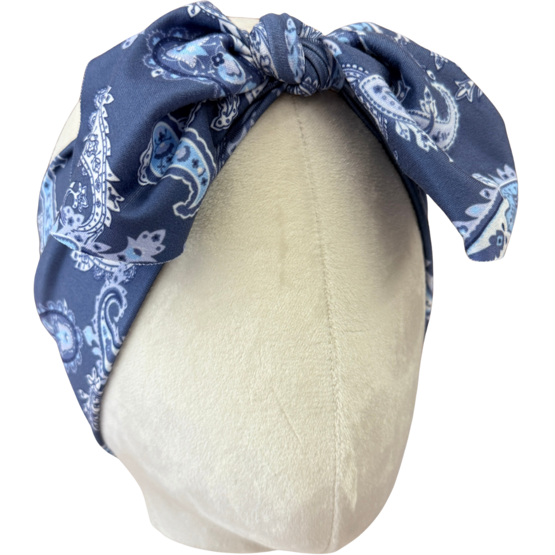Dollhouse Paisley Top Knot Headband