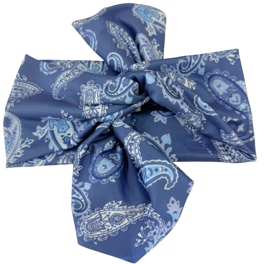 Dollhouse Paisley Top Knot Headband