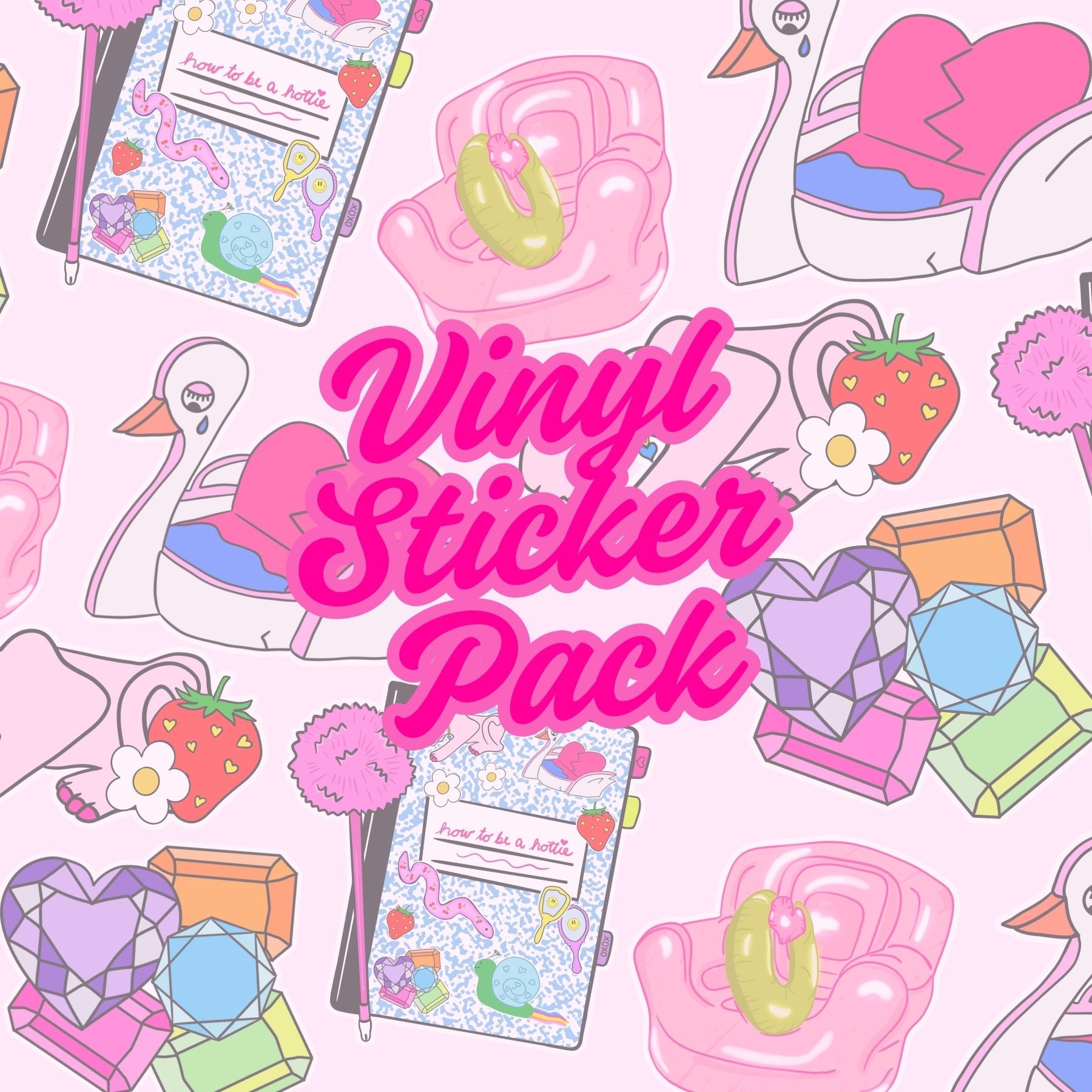 How to Be a Hottie Sticker Pack