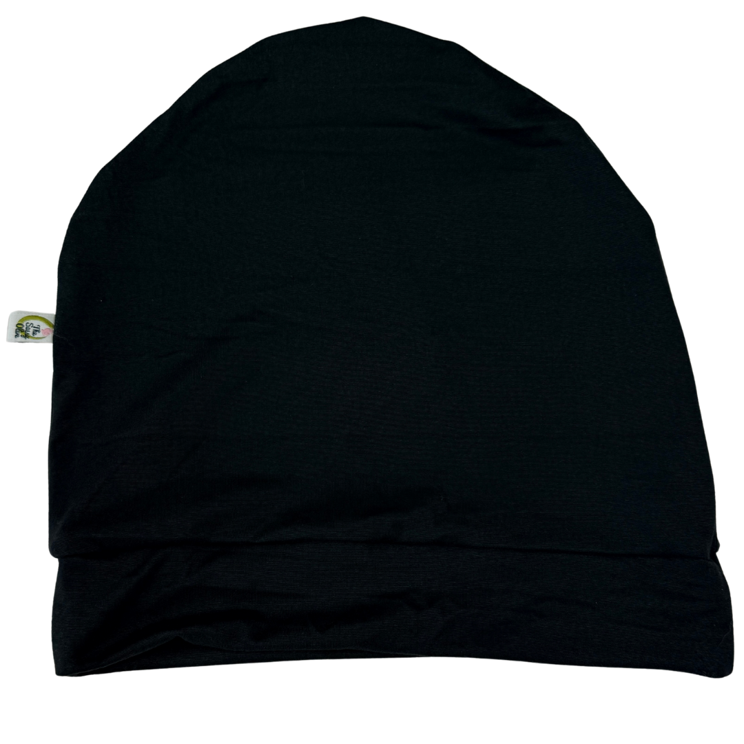 Solid Black Benzie Cap