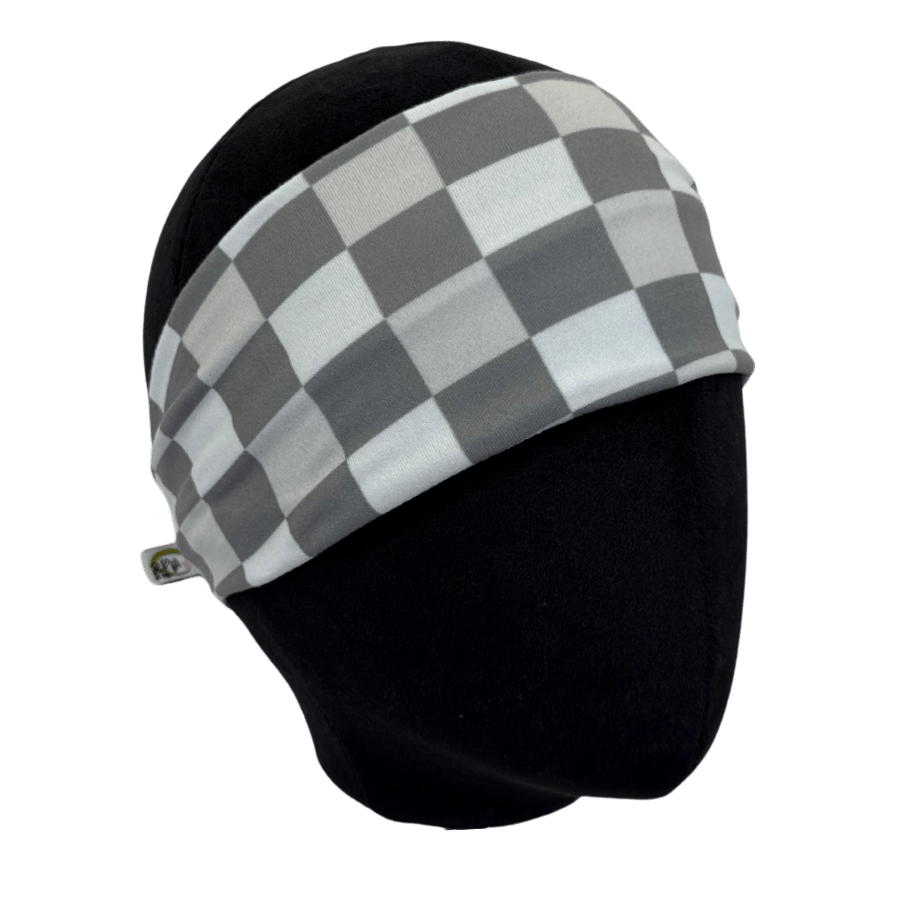 Shaded Squares Stretch Headband
