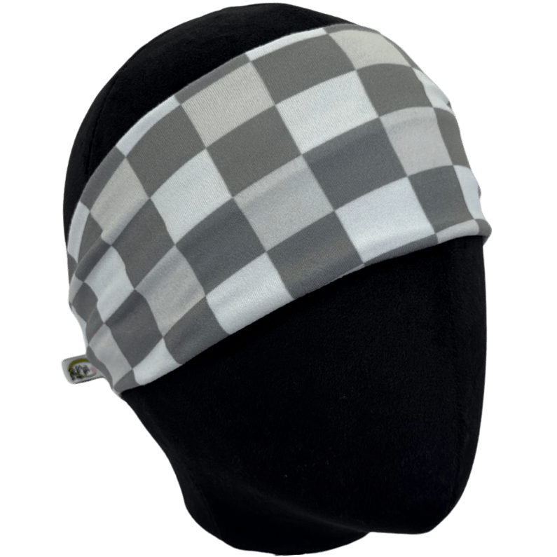 Bandeau élastique à carrés ombrés