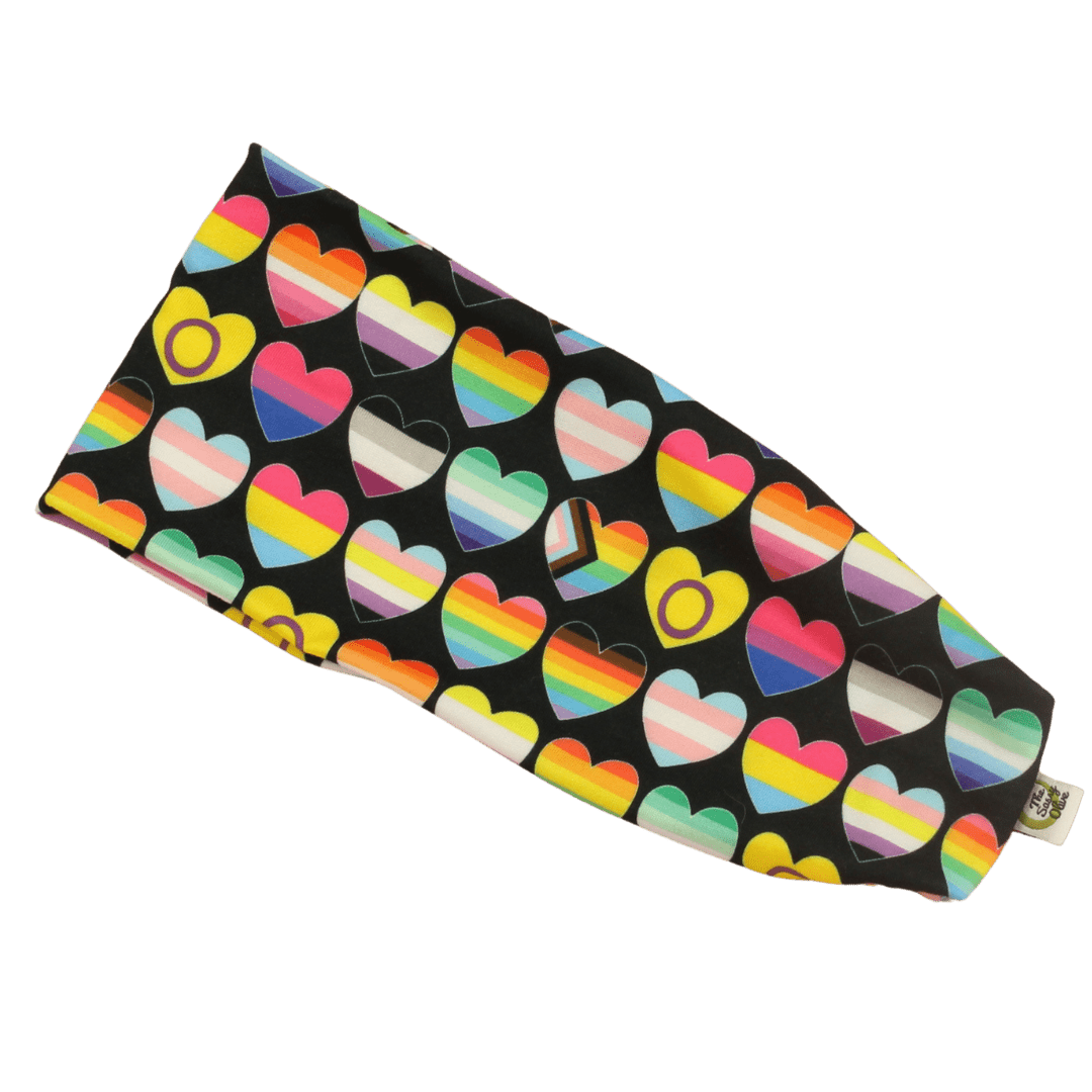 A Heart is a Heart is a Heart Stretch Headband - The Sassy Olive