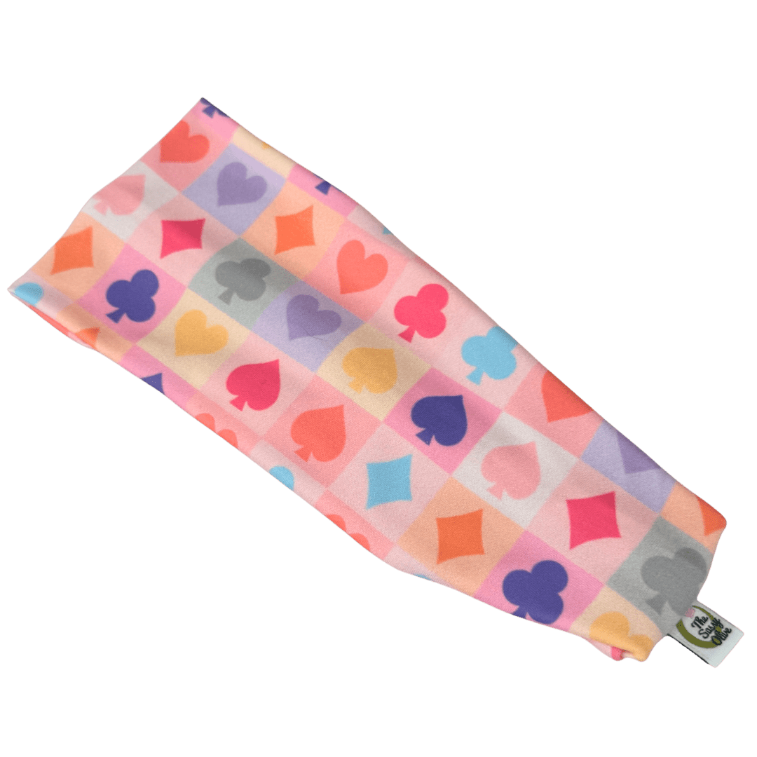Ace of Spades Stretch Headband - The Sassy Olive