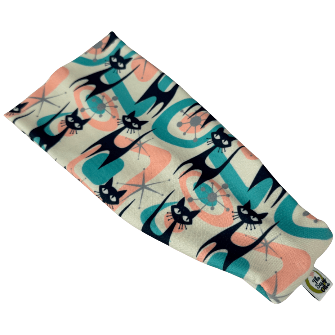 Atomic Cats Stretch Headband - The Sassy Olive