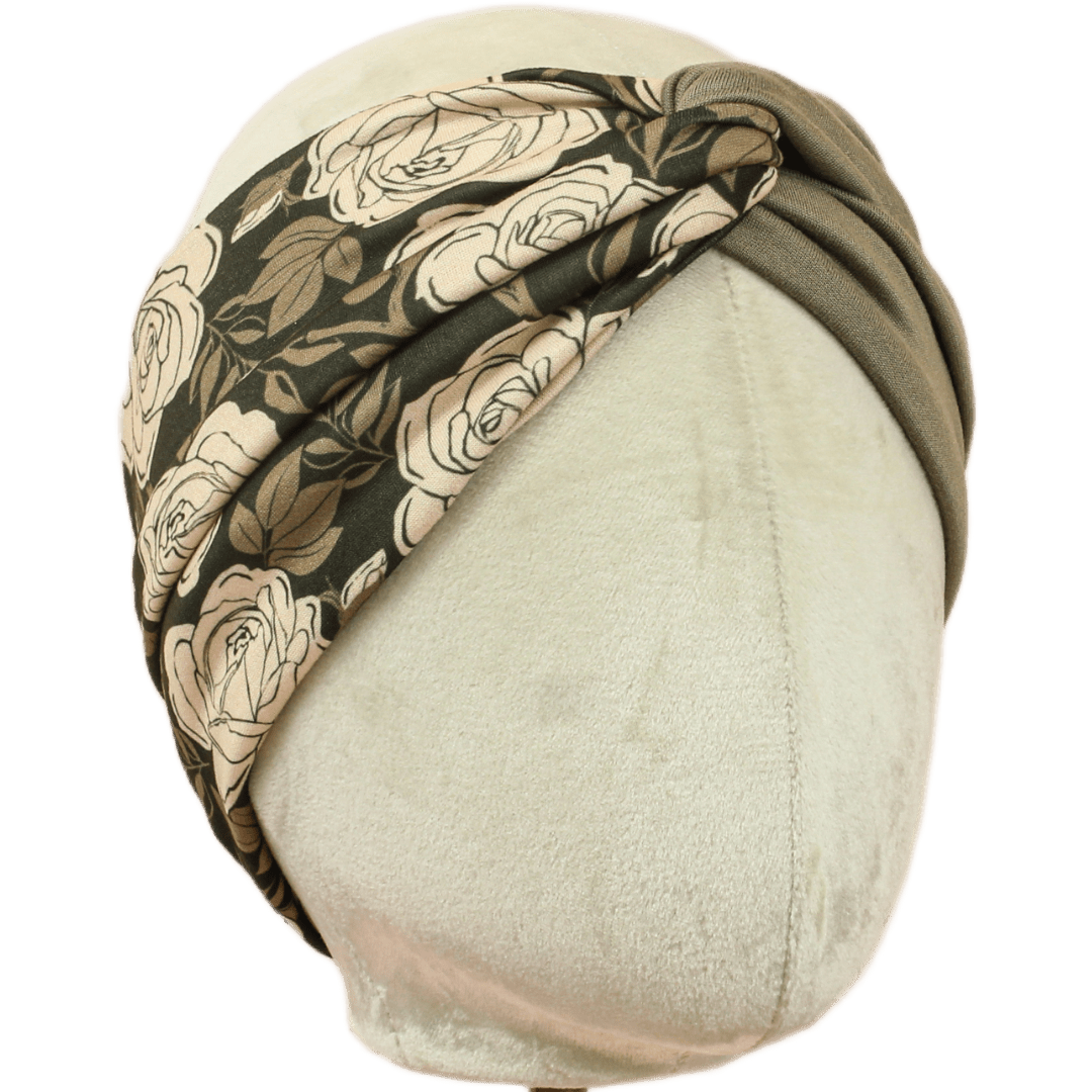 Basic Roses Twist Headband - The Sassy Olive
