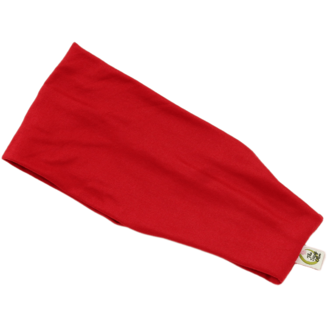 Berry Red Solid Stretch Headband - The Sassy Olive