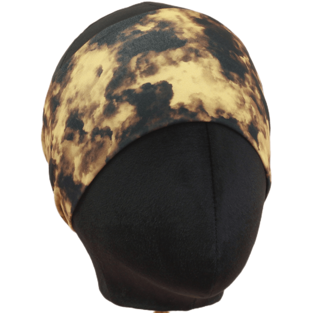 Black and Gold Stretch Headband - The Sassy Olive