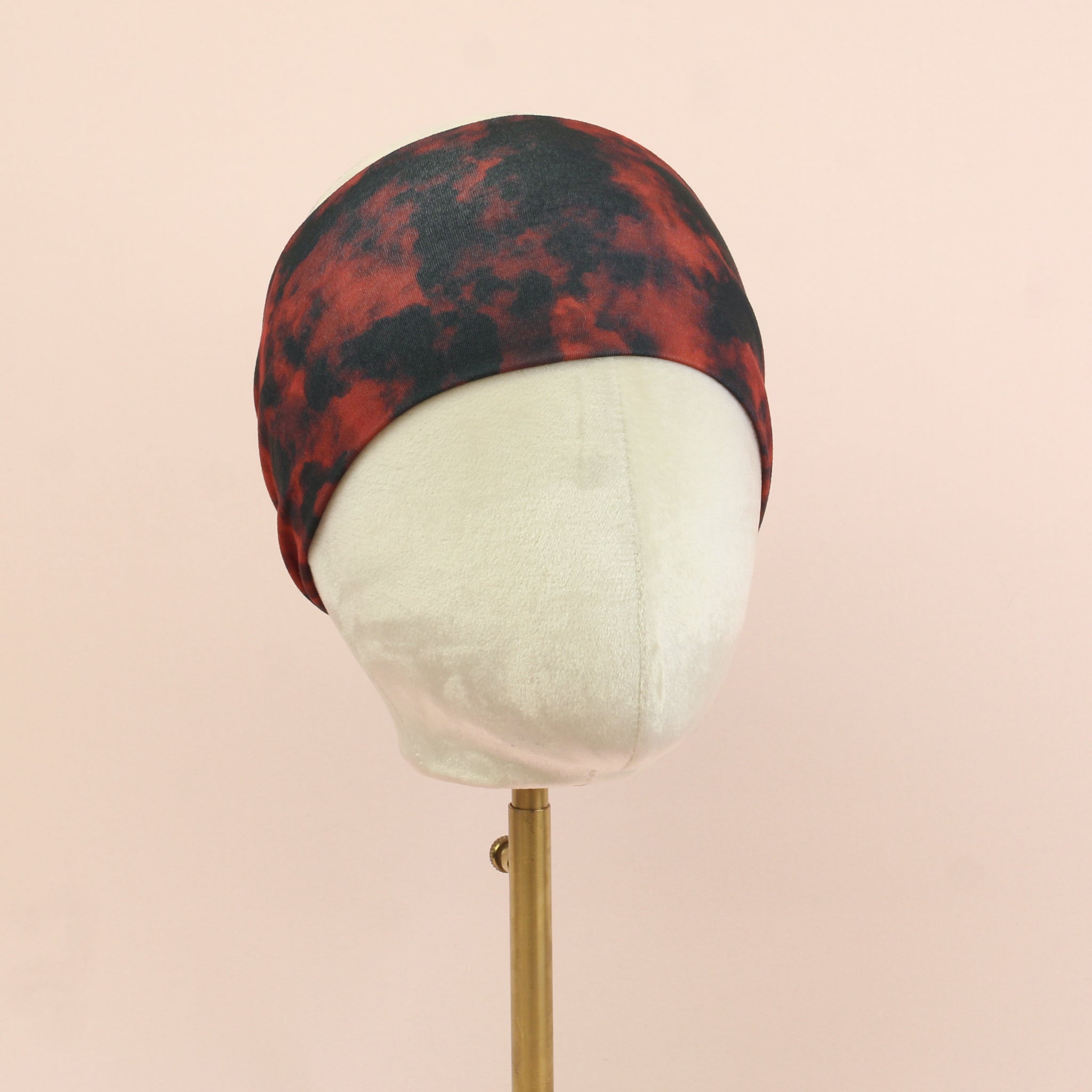 Black and Maroon Stretch Headband - The Sassy Olive