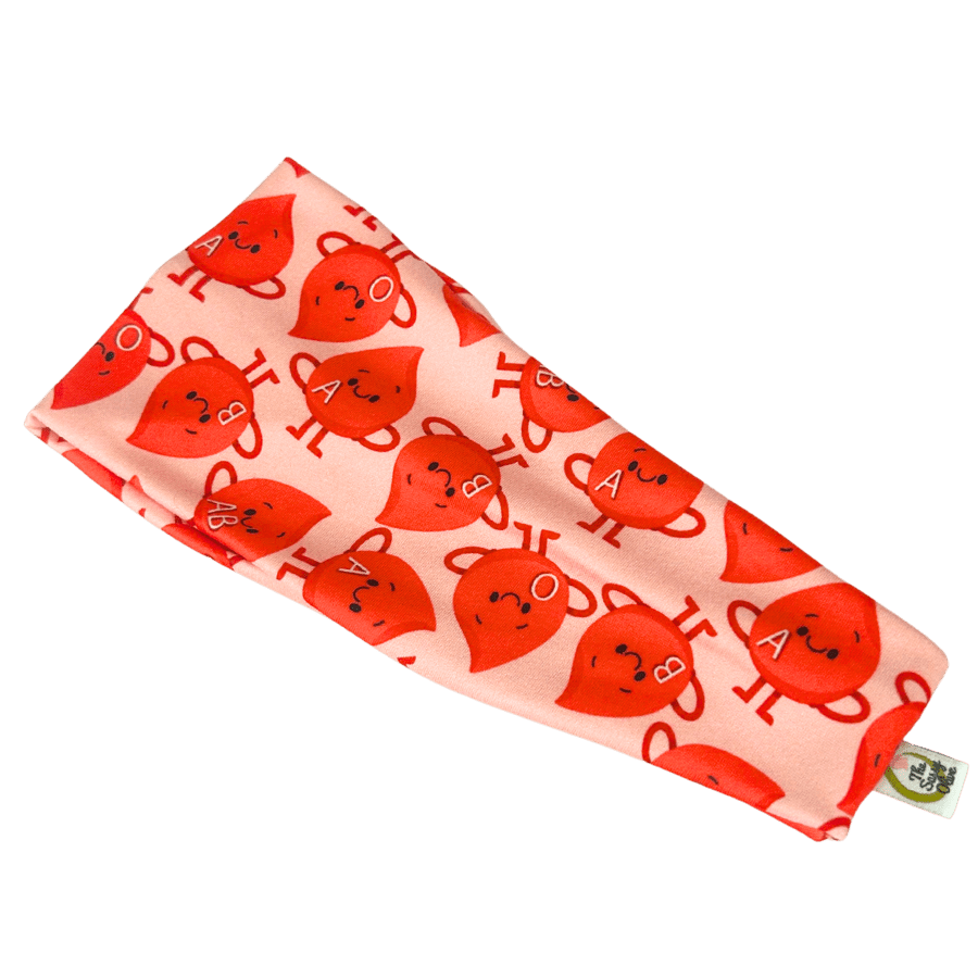 Blood Types Stretch Headband - The Sassy Olive