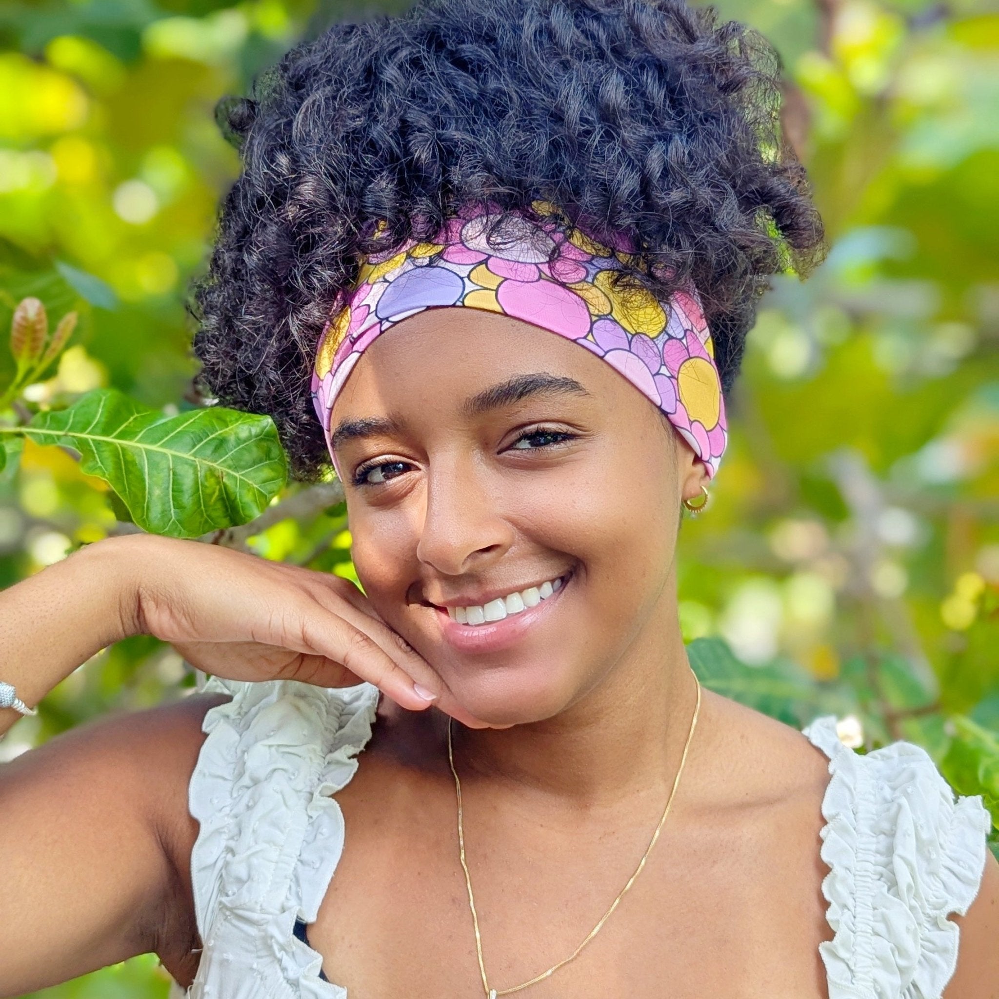 Bloom Blast Stretch Headband - The Sassy Olive