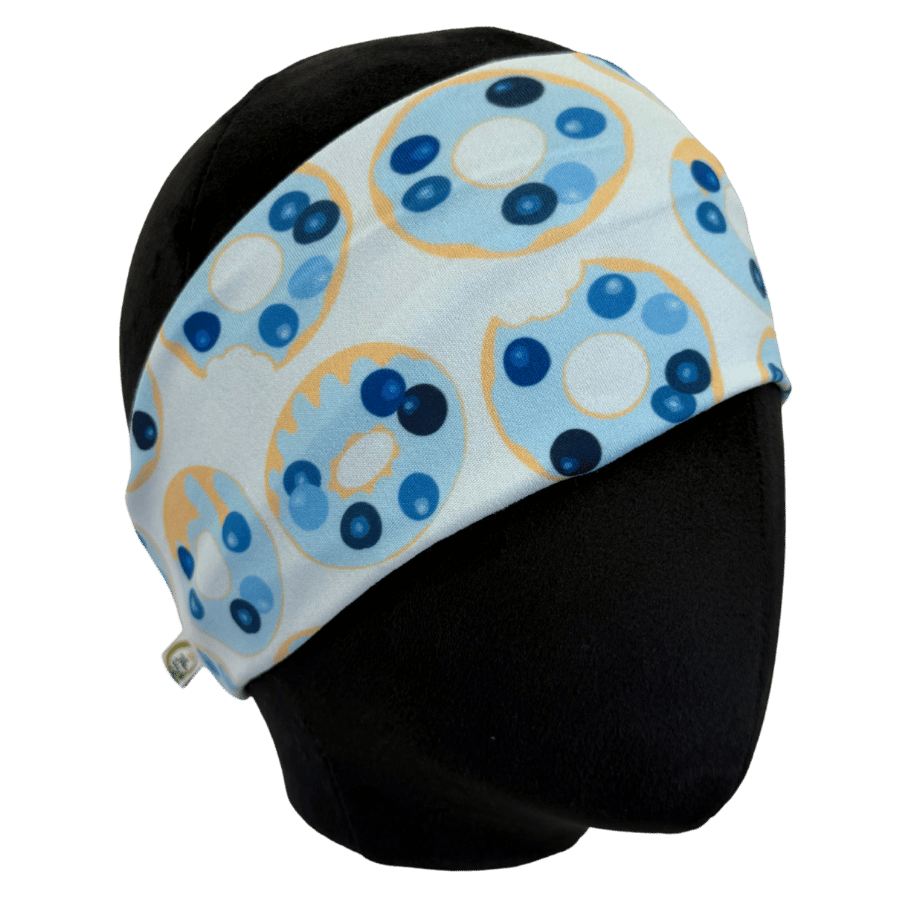 Blueberry Donuts Stretch Headband - The Sassy Olive