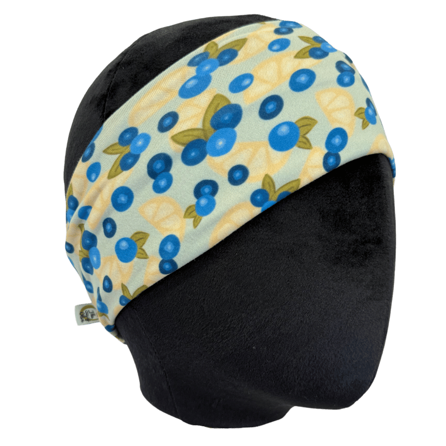 Blueberry Lemon Squeeze Stretch Headband - The Sassy Olive