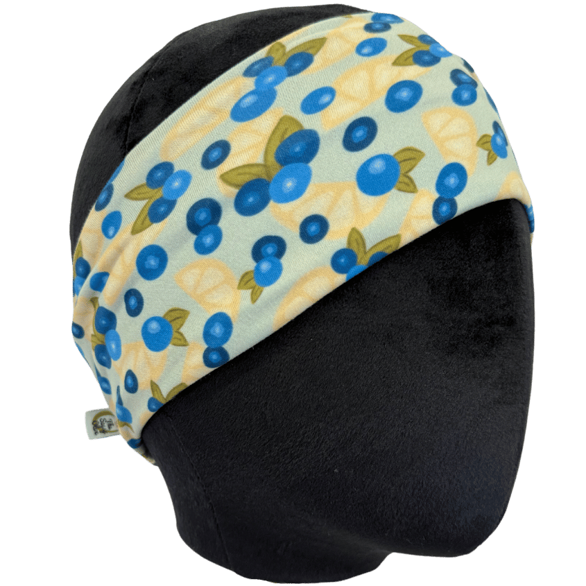 Blueberry Lemon Squeeze Stretch Headband - The Sassy Olive