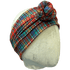 Bram Plaid Wrap Headband - The Sassy Olive