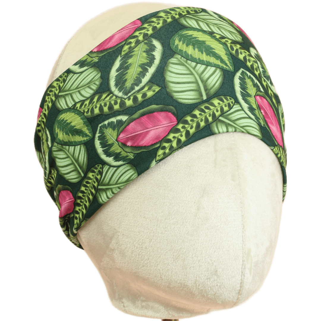 Calathea Stretch Headband - The Sassy Olive