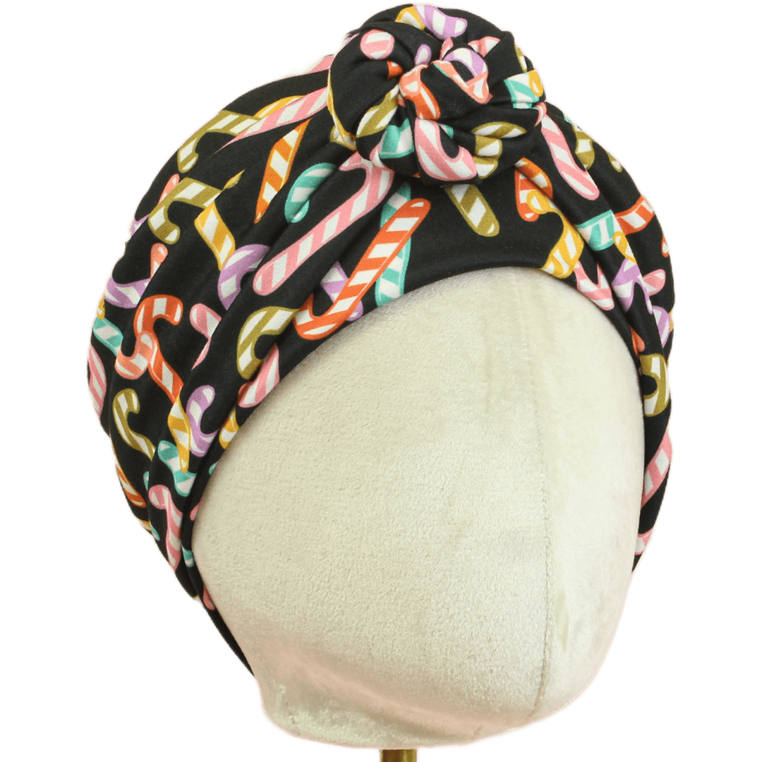 Candy Cane Lane Wrap Headband - The Sassy Olive