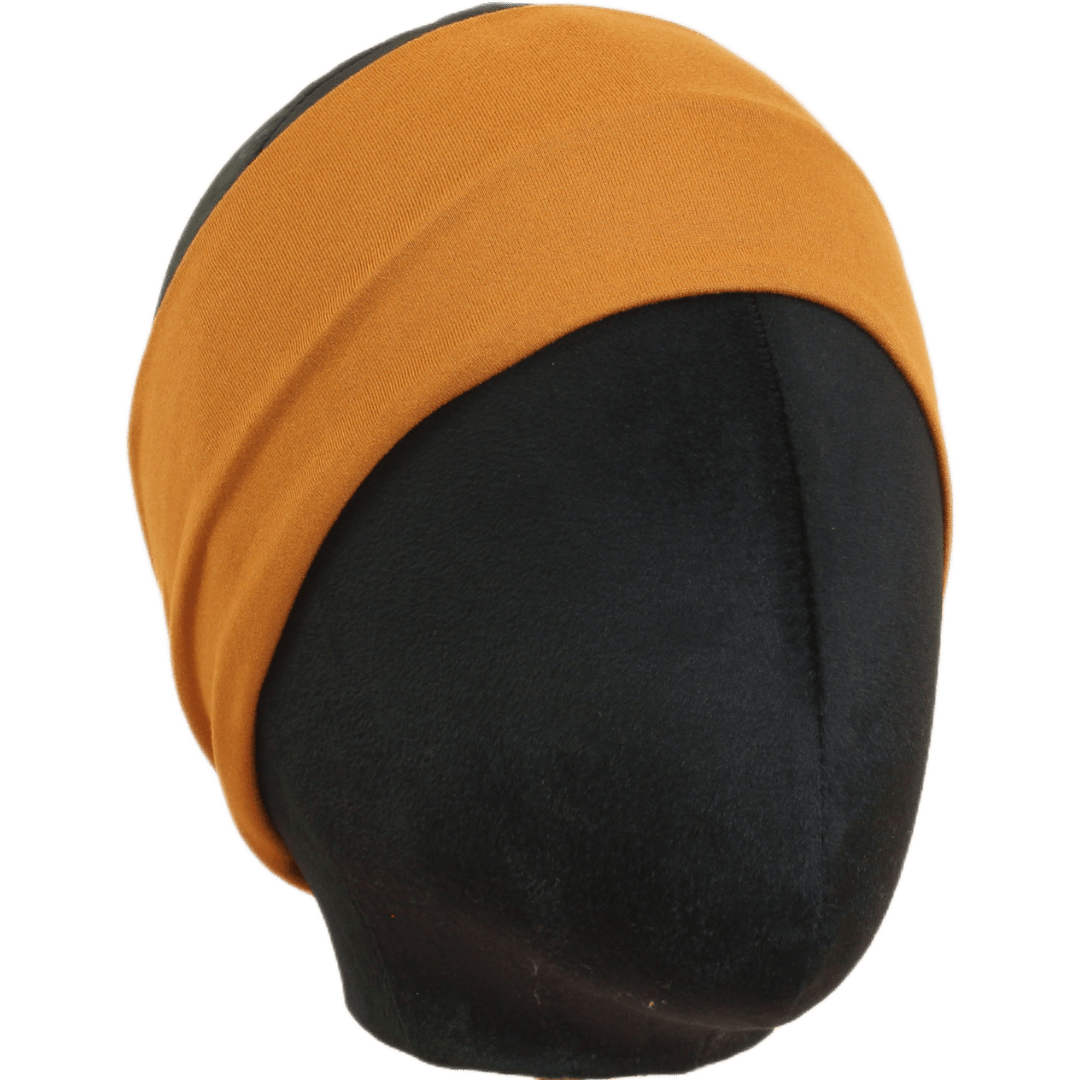 Caramel Brown Solid Stretch Headband - The Sassy Olive