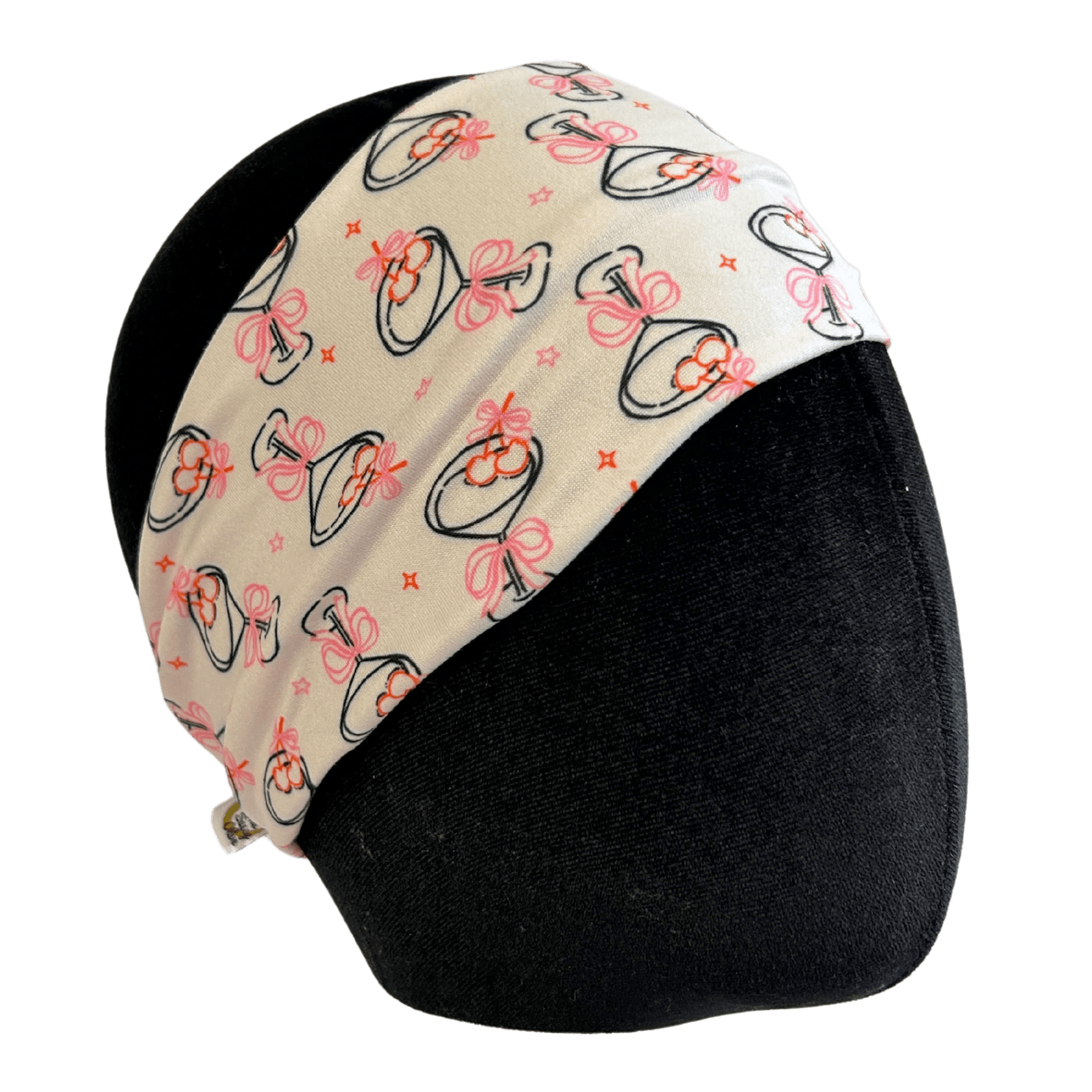 Cherry Martini Stretch Headband - The Sassy Olive