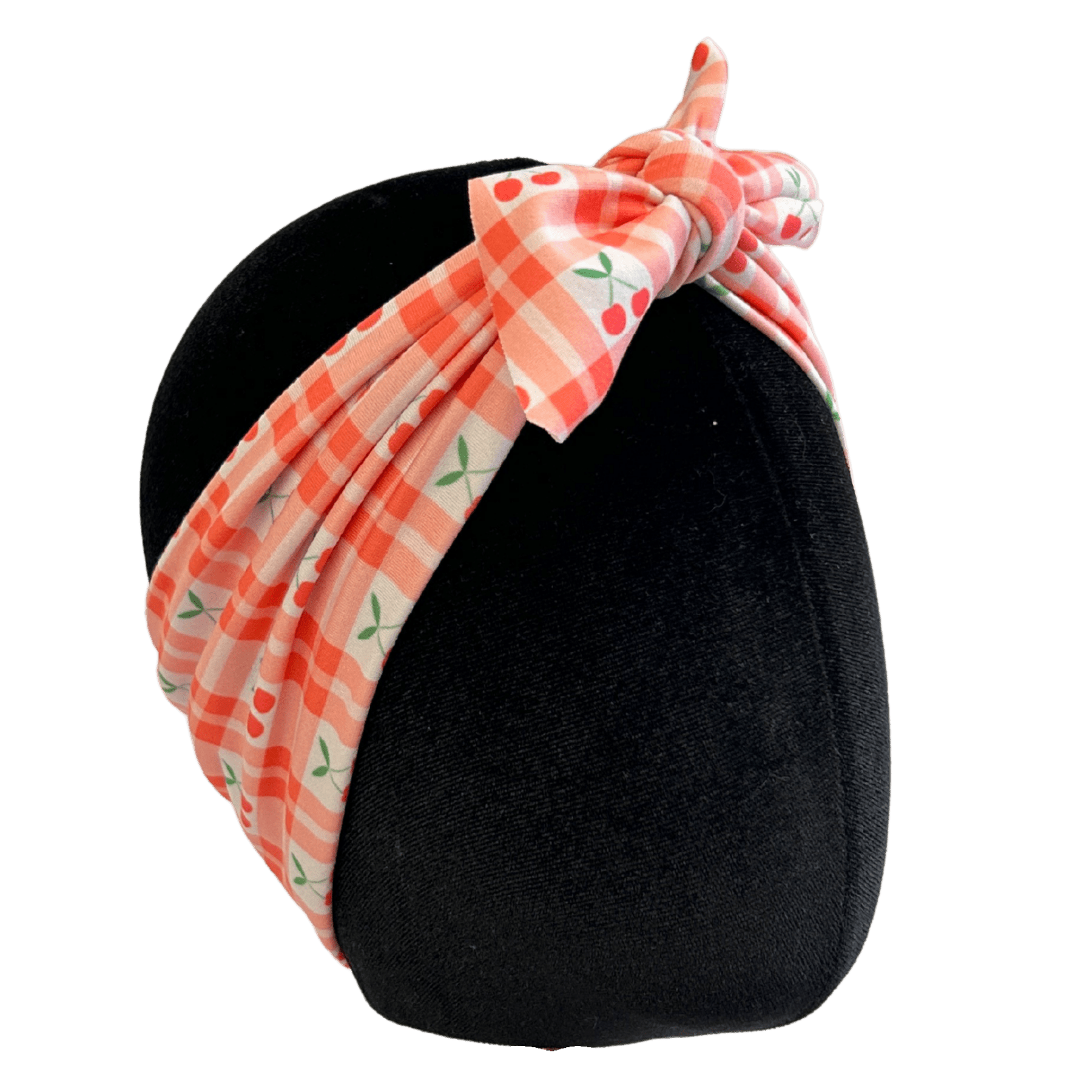 Cherry Picnic Topknot Headband - The Sassy Olive