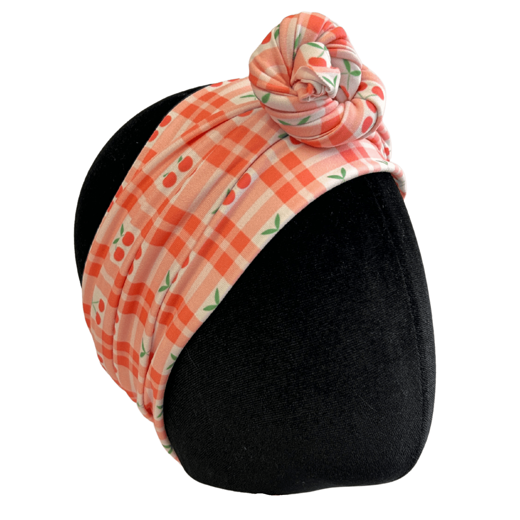 Cherry Picnic Wrap Headband - The Sassy Olive
