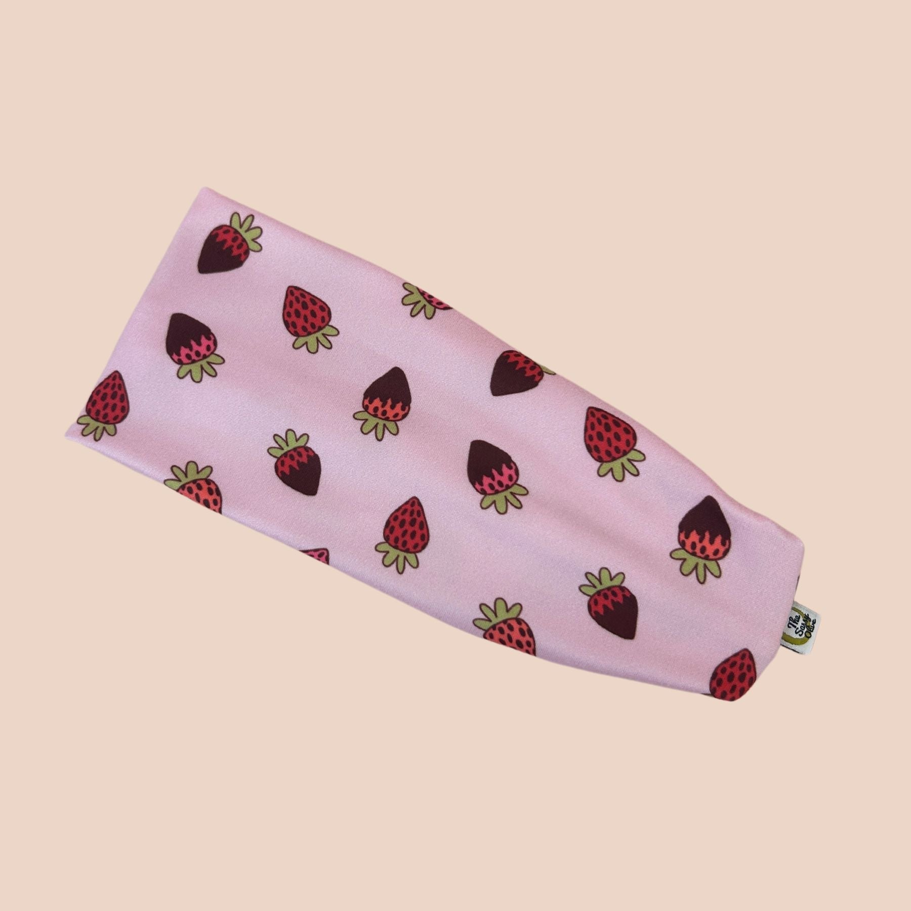 Chocolate Covered Strawberries Stretch Headband - The Sassy Olive