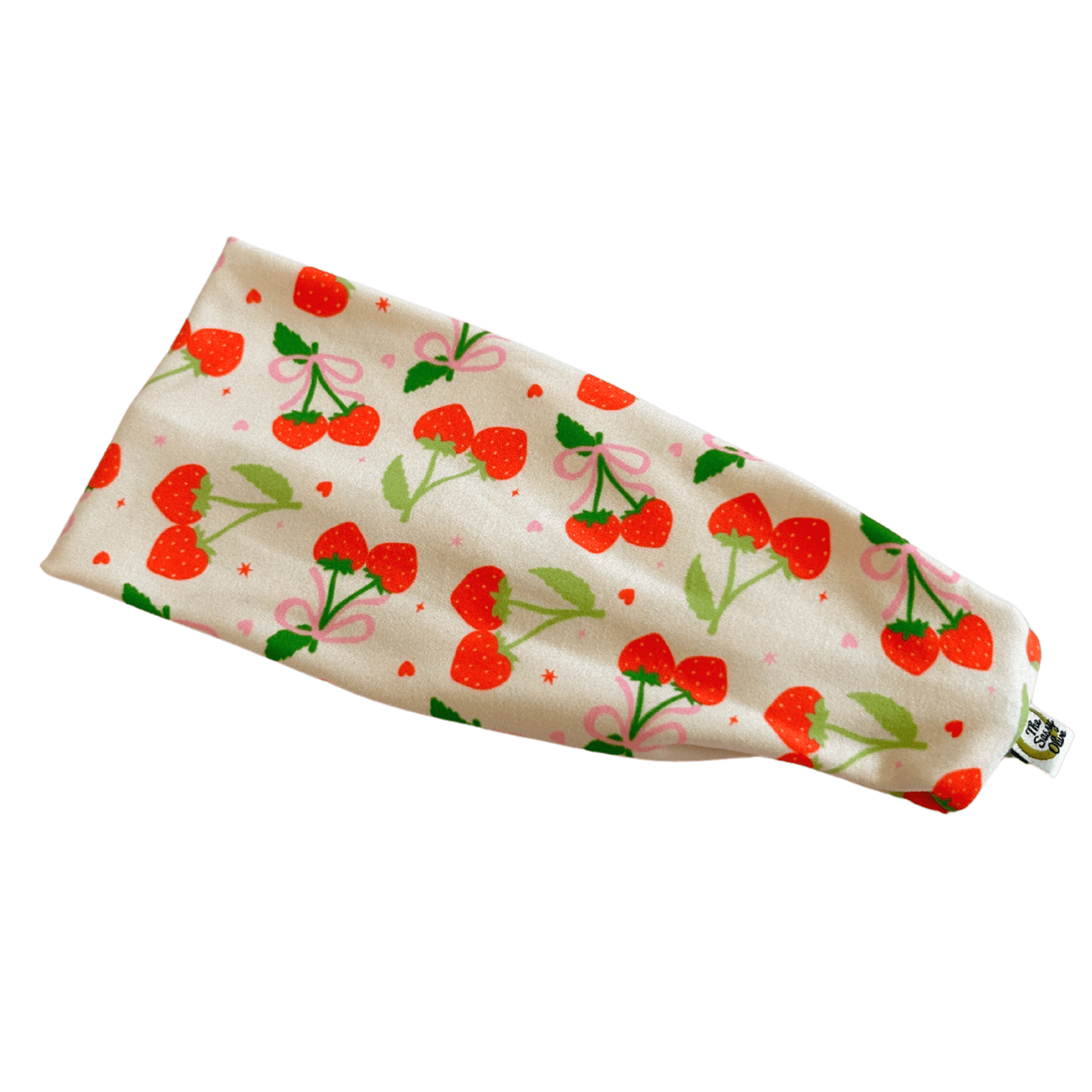 Coquette Strawberries Stretch Headband - The Sassy Olive