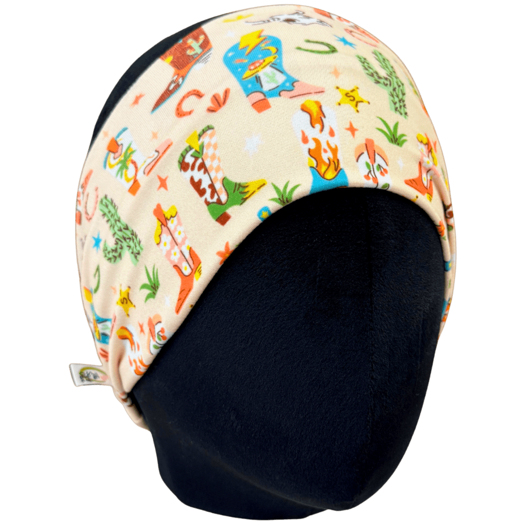 Cowboy Boots on the Ground Stretch Headband - The Sassy Olive