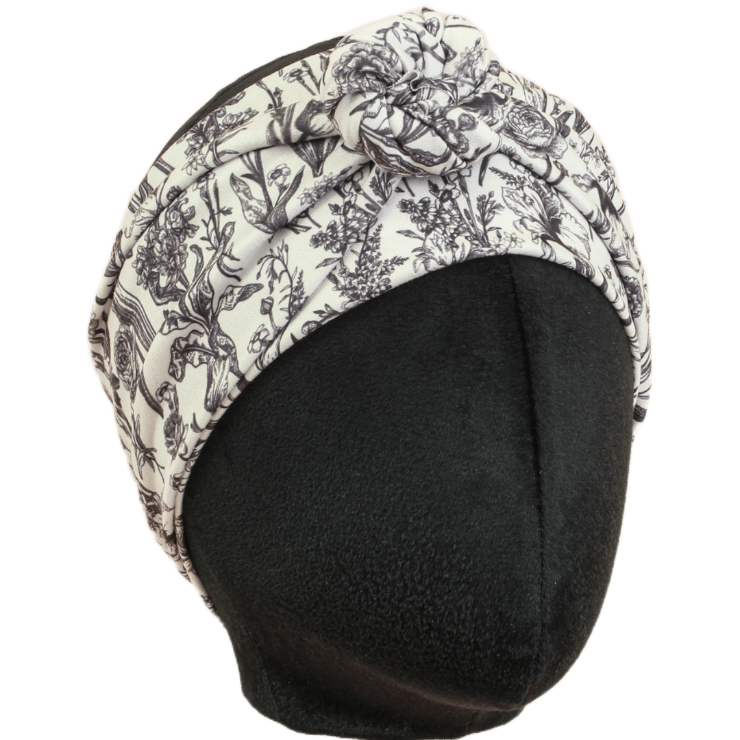 Daphne Floral Wrap Headband - The Sassy Olive