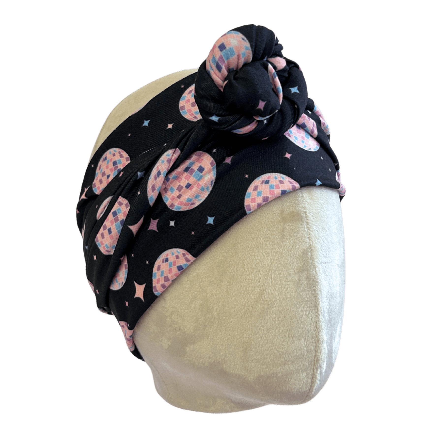 Dark Disco Wrap Headband - The Sassy Olive