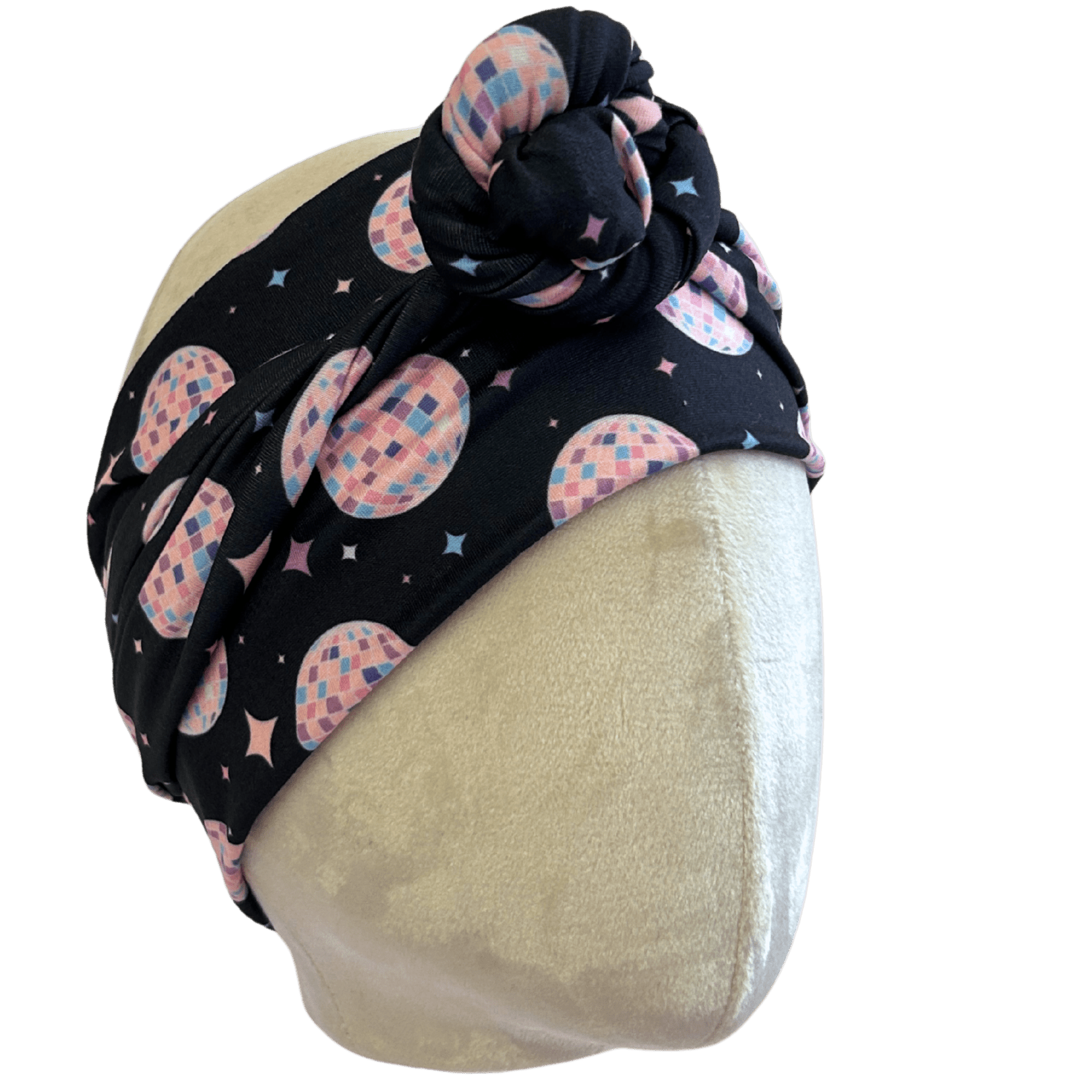 Dark Disco Wrap Headband - The Sassy Olive