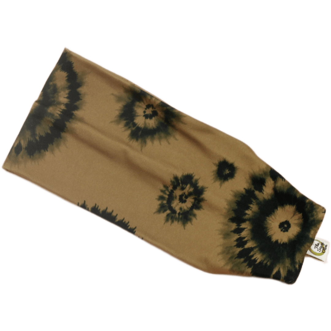 Dark Splatter Stretch Headband - The Sassy Olive