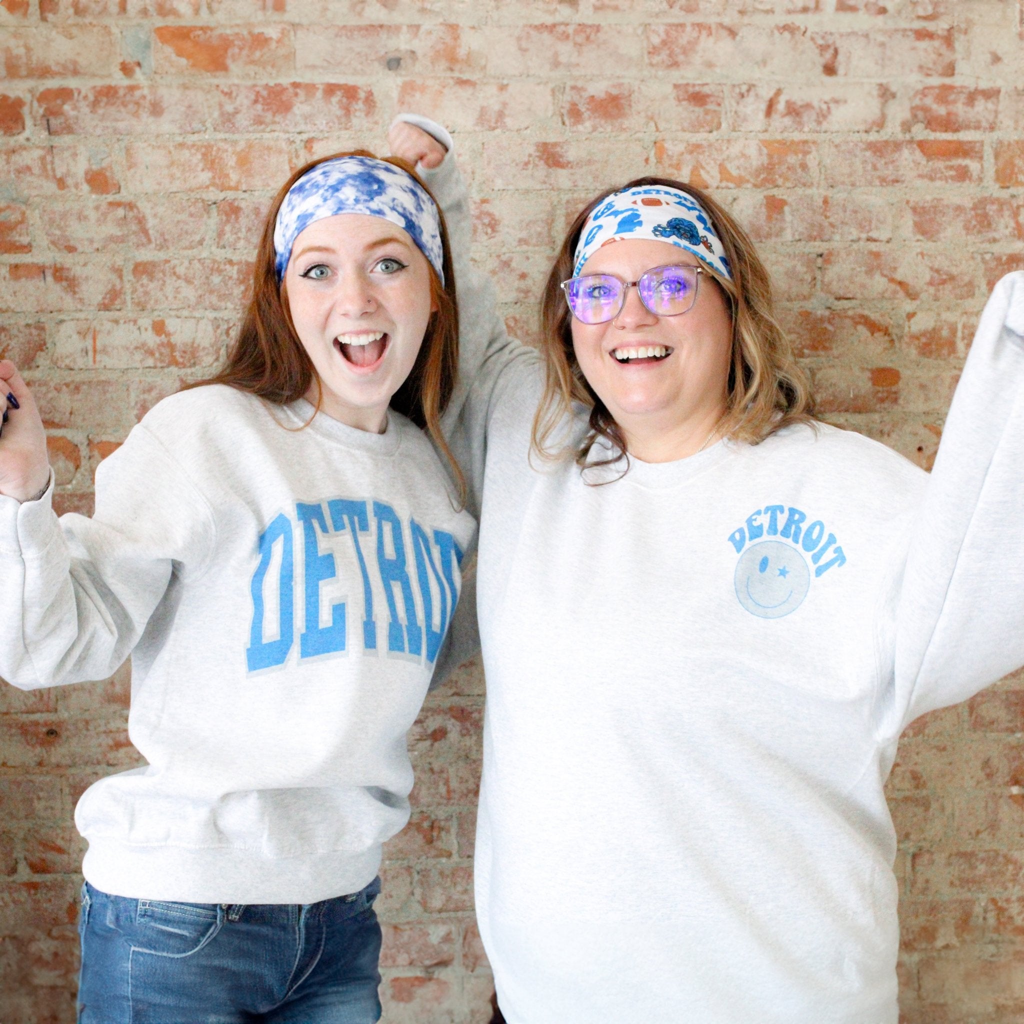 Detroit Lions Stretch Headband - The Sassy Olive