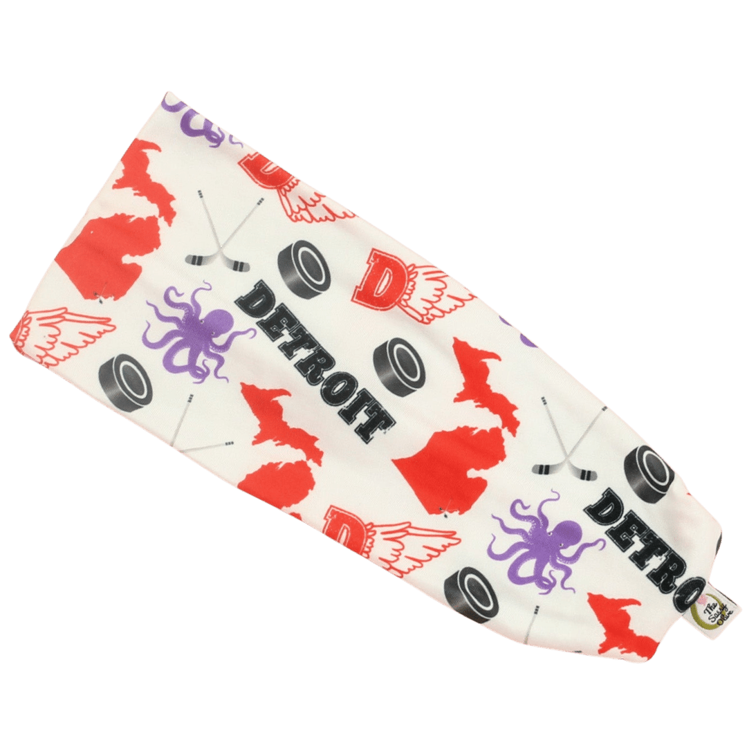 Detroit Red Wings Stretch Headband - The Sassy Olive