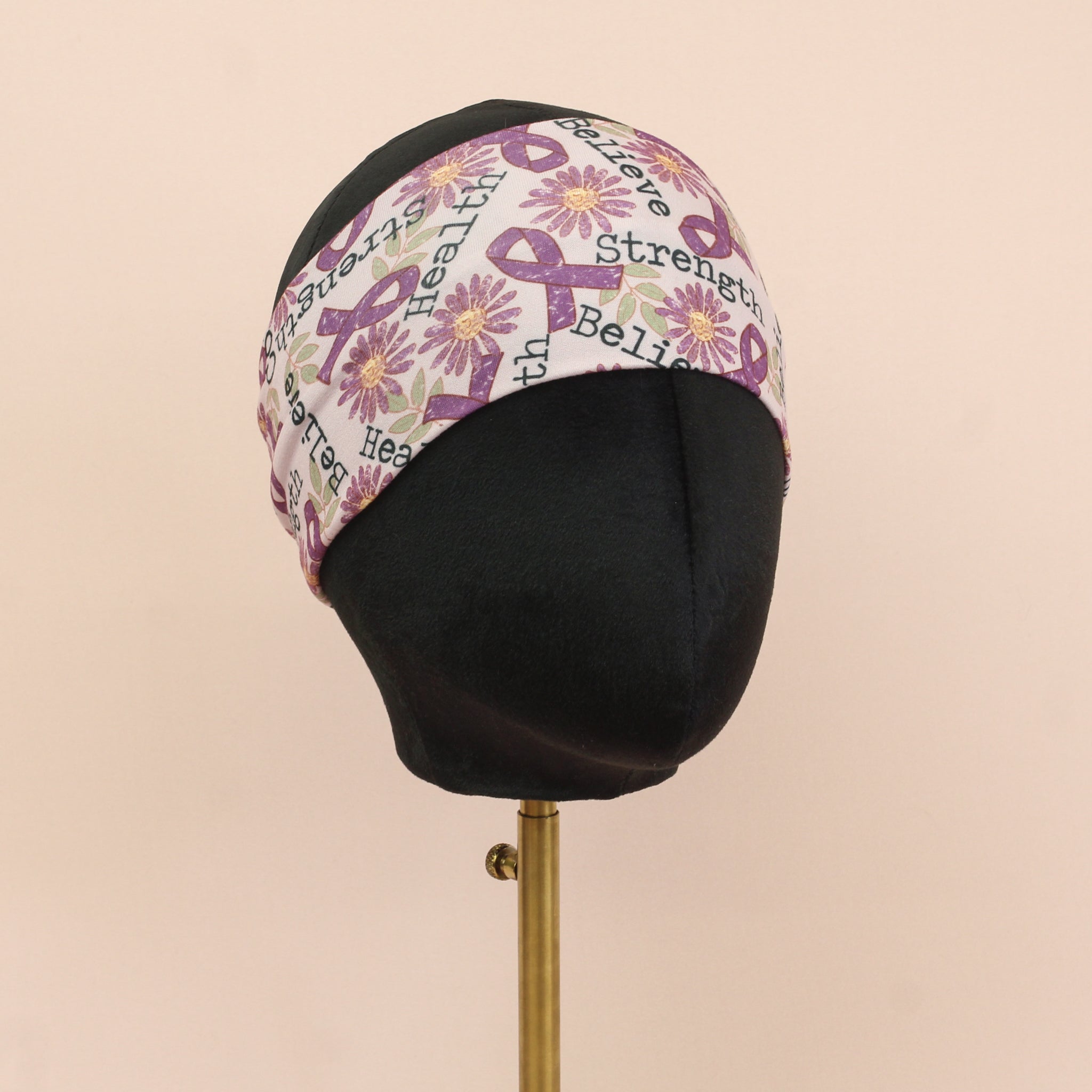 Domestic Violence Awareness Stretch Headband - The Sassy Olive