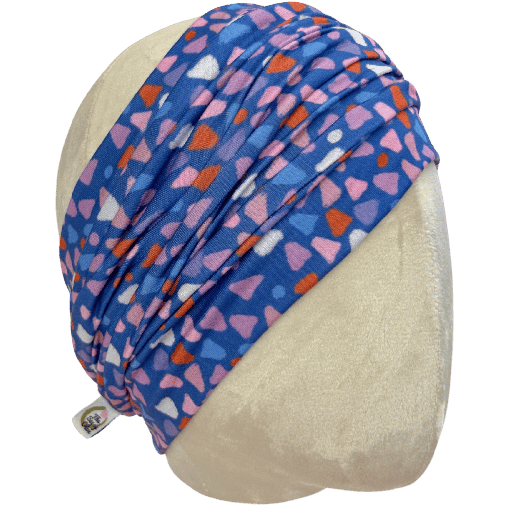 Dusty Blue Tide Boho Buff - The Sassy Olive