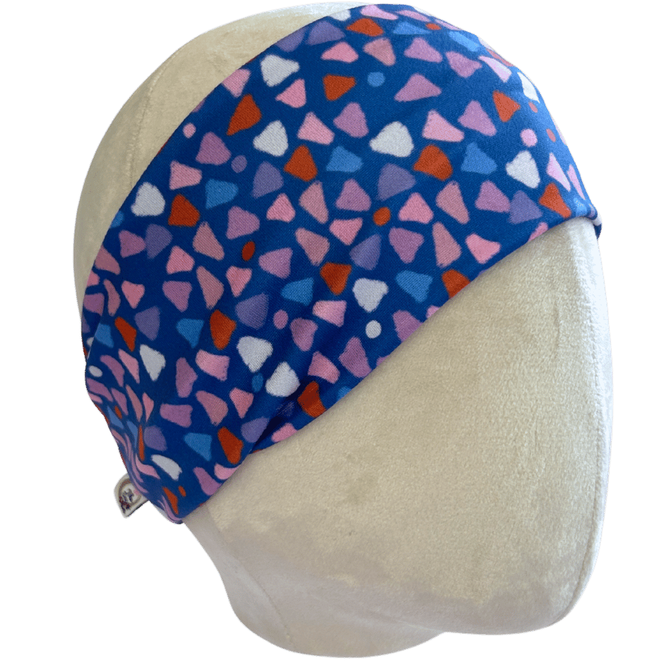 Dusty Blue Tide Stretch Headband - The Sassy Olive