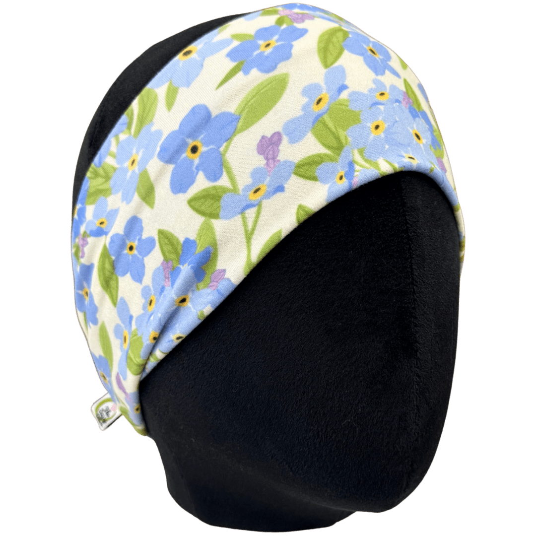 Forget Me Not Floral Stretch Headband - The Sassy Olive