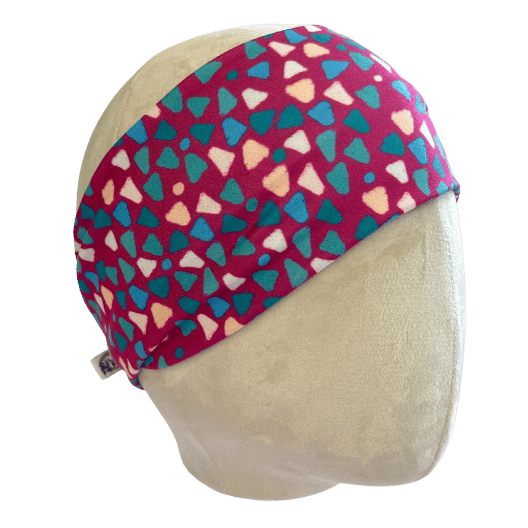 Fuchsia Tide Stretch Headband - The Sassy Olive