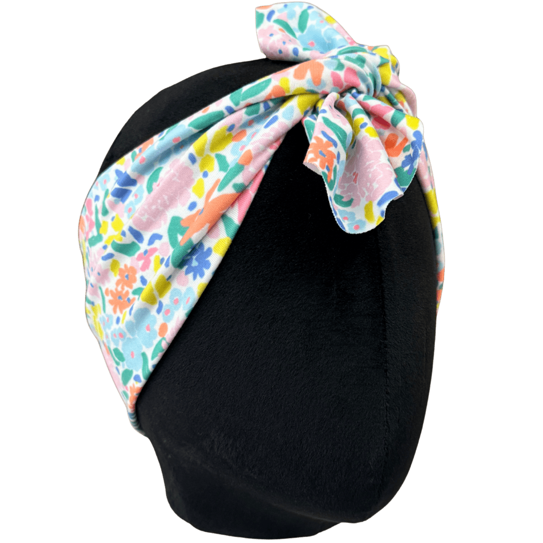 Garden Confetti Topknot Headband - The Sassy Olive