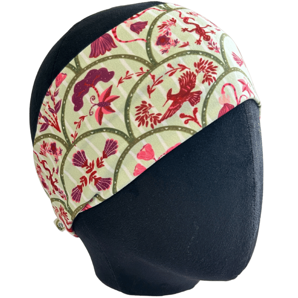 Garden Trellis Blossoms Stretch Headband - The Sassy Olive