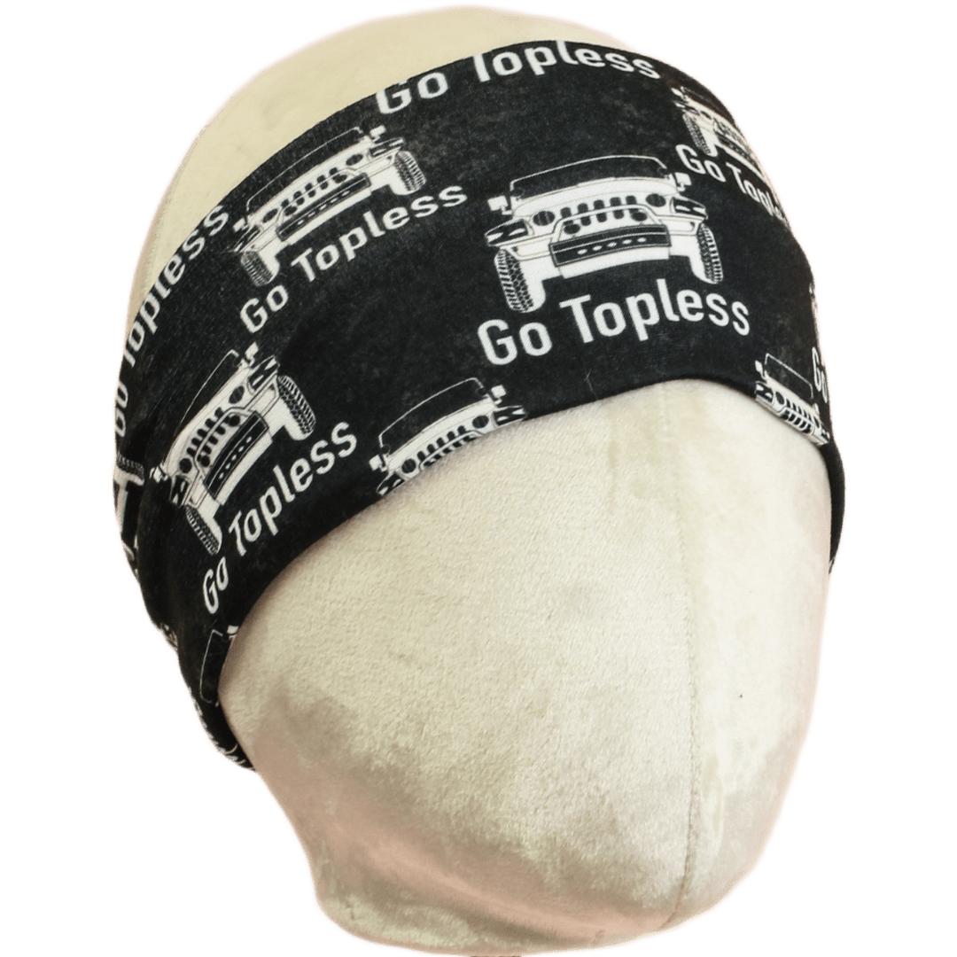 Go Topless Stretch Headband - The Sassy Olive