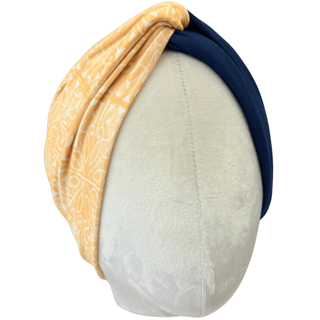 Golden Tile Twist Headband - The Sassy Olive